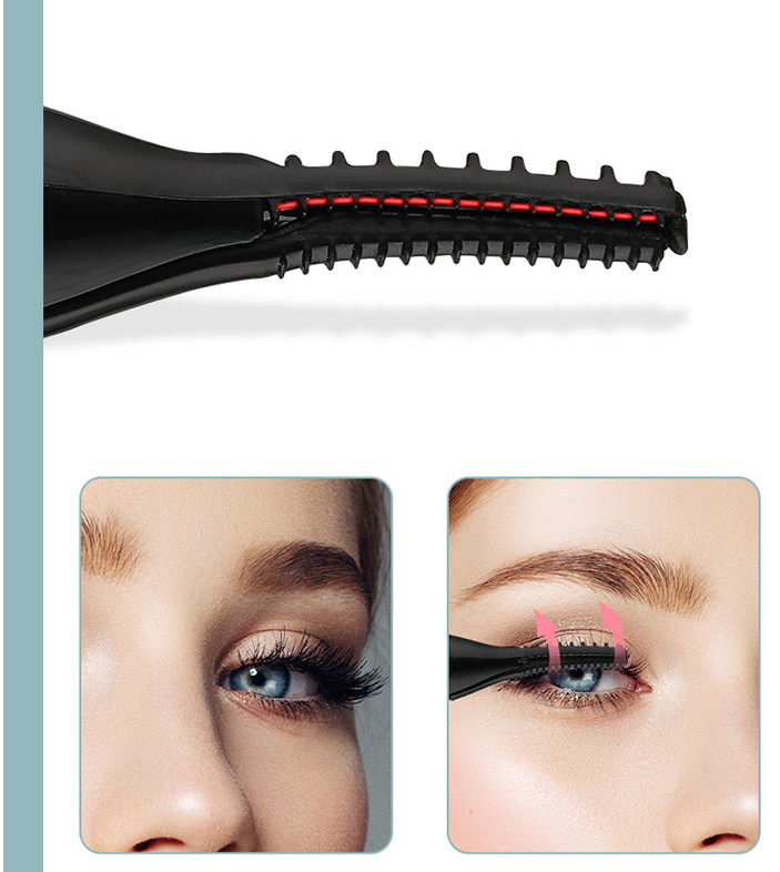 Electric Heated Eyelashes Curler For Women