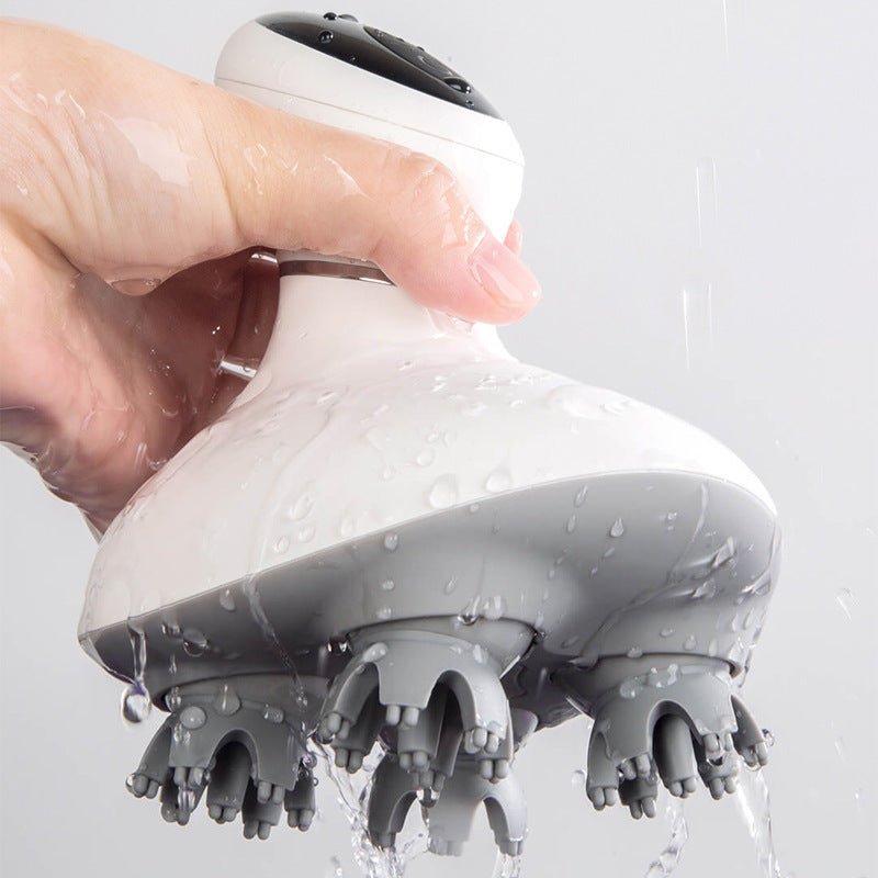 Rechargeable Waterproof Head & Scalp Massager
