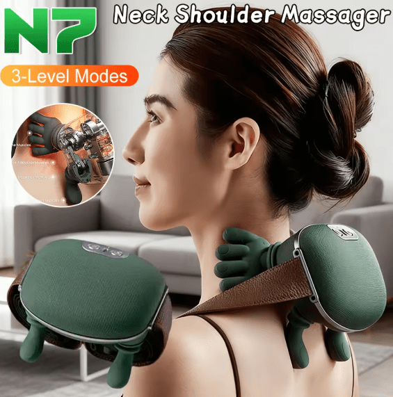 Best-Selling Neck & Shoulder Massager | Deep Tissue Pain Relief